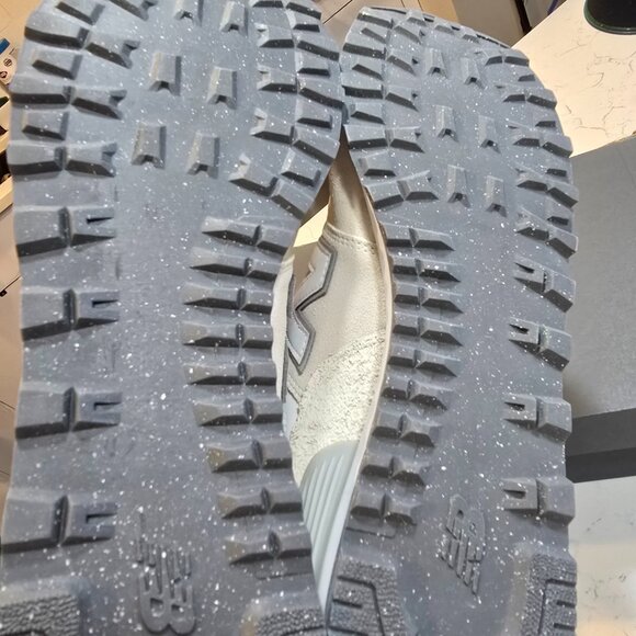 New Balance Gray and White Sneakers - Picture 6 of 14